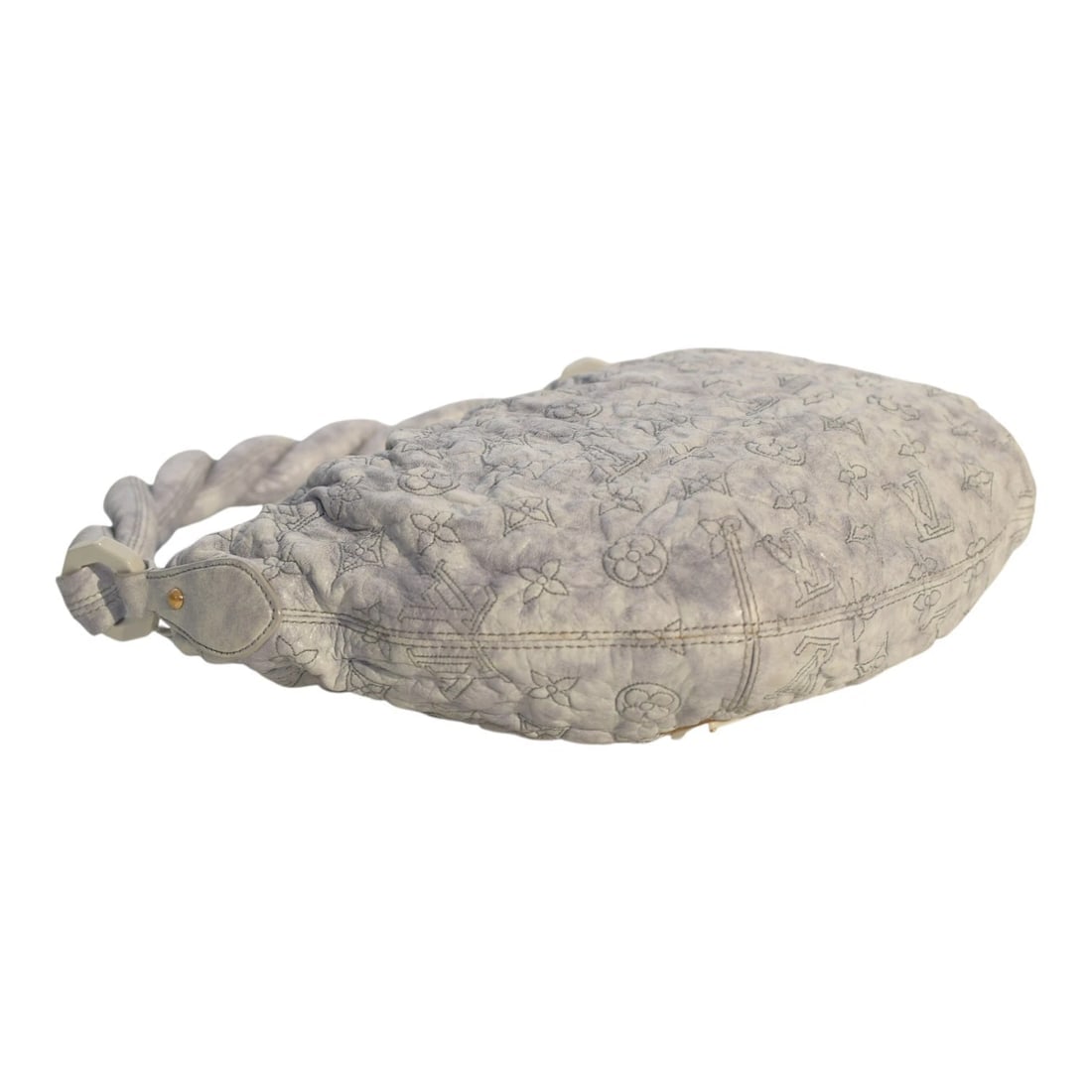 Louis Vuitton Monogram Olympe Nimbus M95474 Gray Leather Shoulder Bag Handbag - 10