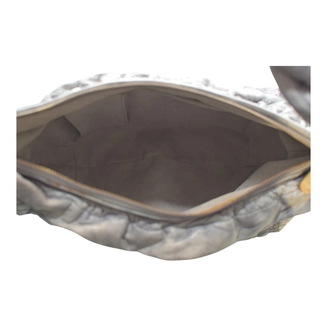 Louis Vuitton Monogram Olympe Nimbus M95474 Gray Leather Shoulder Bag Handbag - 16