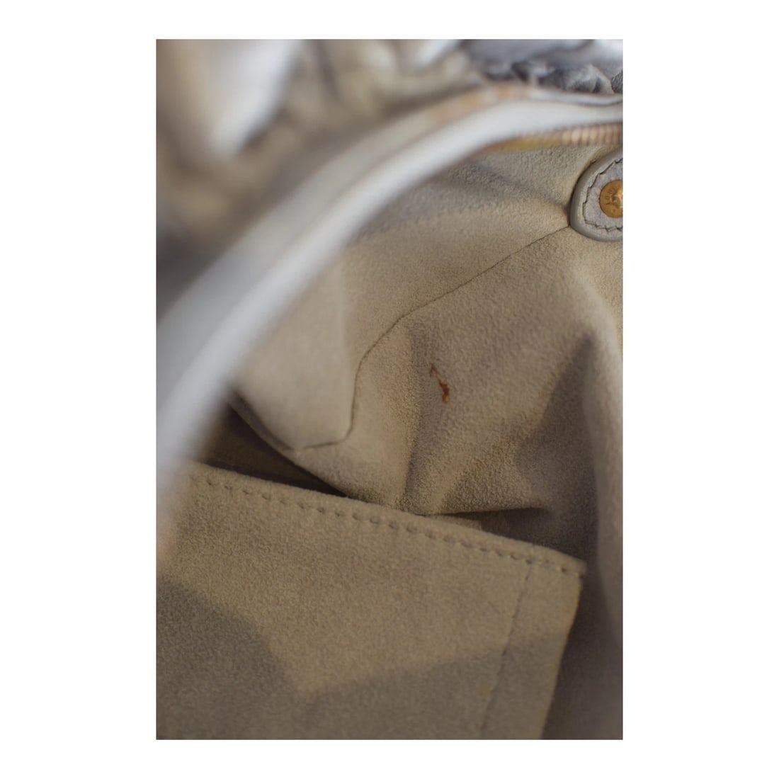 Louis Vuitton Monogram Olympe Nimbus M95474 Gray Leather Shoulder Bag Handbag - 18