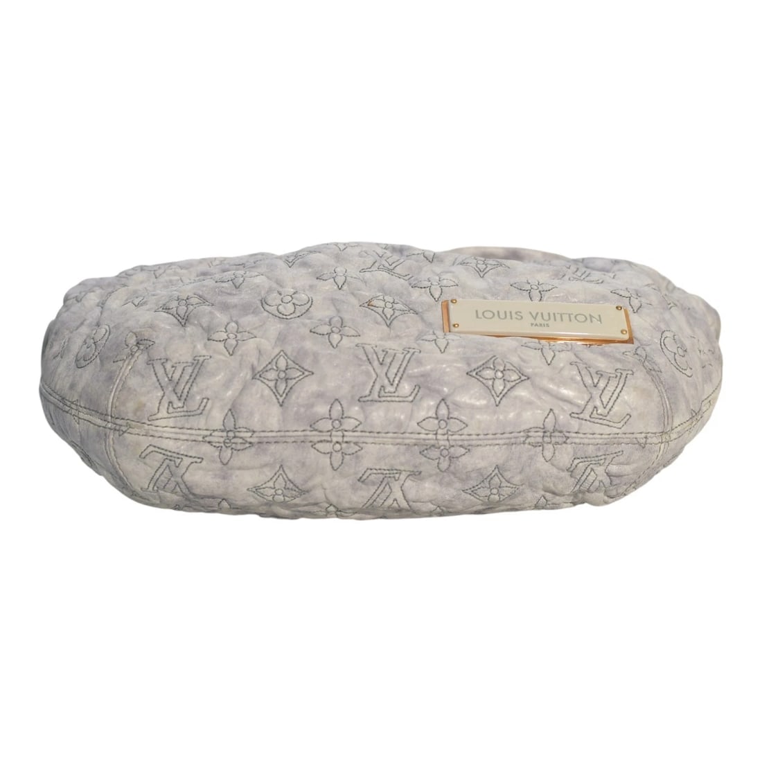 Louis Vuitton Monogram Olympe Nimbus M95474 Gray Leather Shoulder Bag Handbag - 6