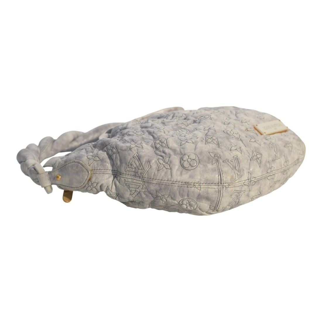 Louis Vuitton Monogram Olympe Nimbus M95474 Gray Leather Shoulder Bag Handbag - 7