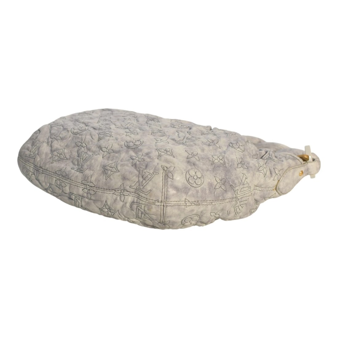 Louis Vuitton Monogram Olympe Nimbus M95474 Gray Leather Shoulder Bag Handbag - 9