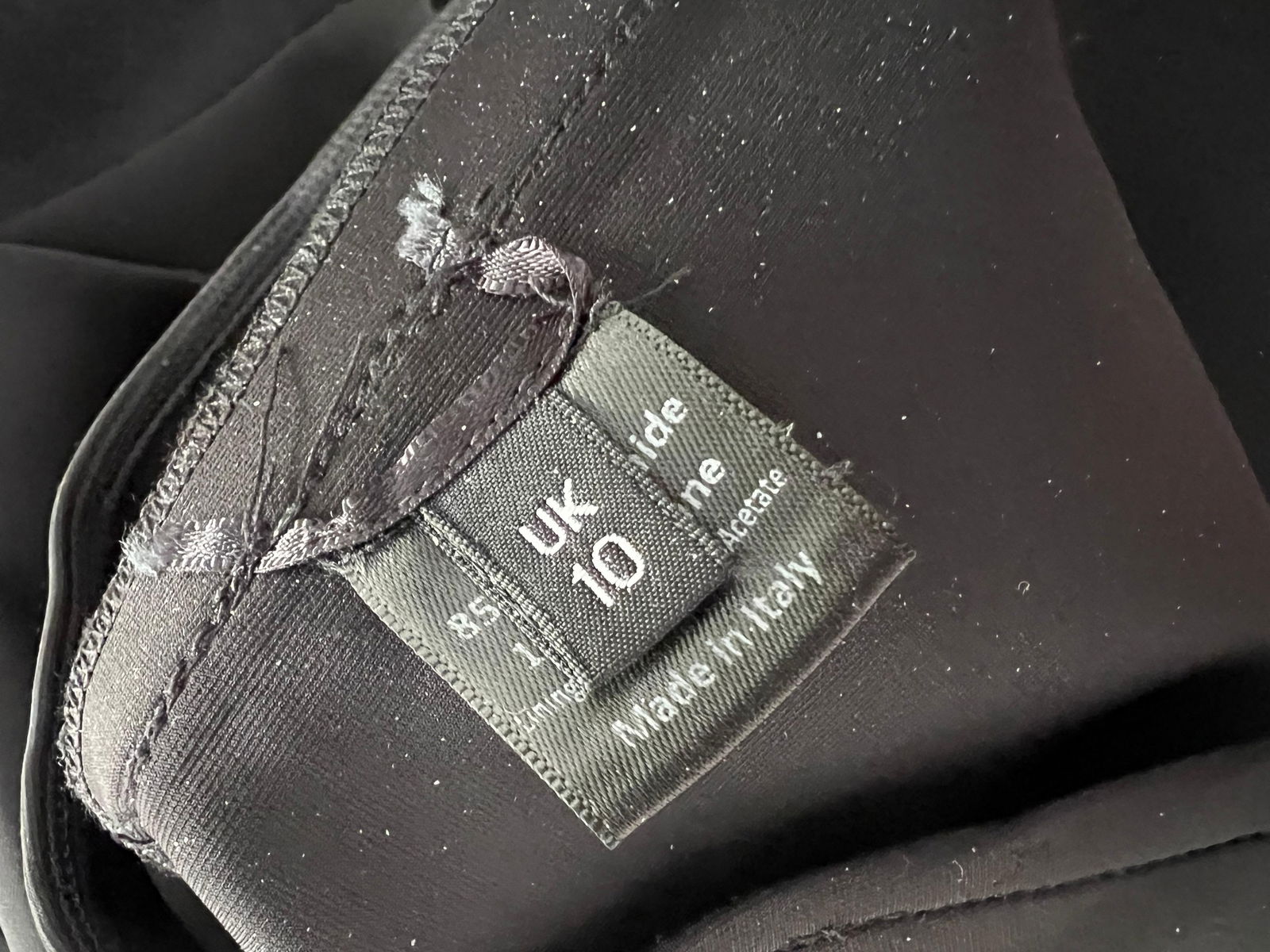 Simone Rocha Black Mini Dress, Size 10 - 5