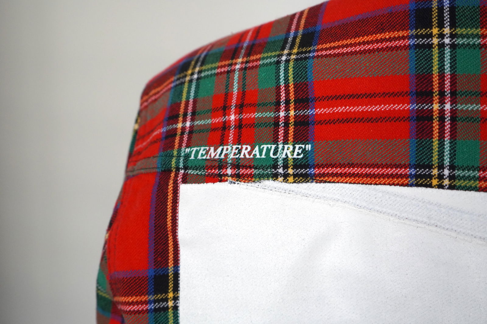 Off-White Red Plaid Flannel (SS13) - 10