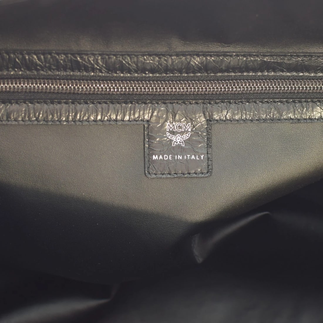 MCM Visetos Weekender Travel Bag Black Monogram Leather 50cm Large Size & strap - 17