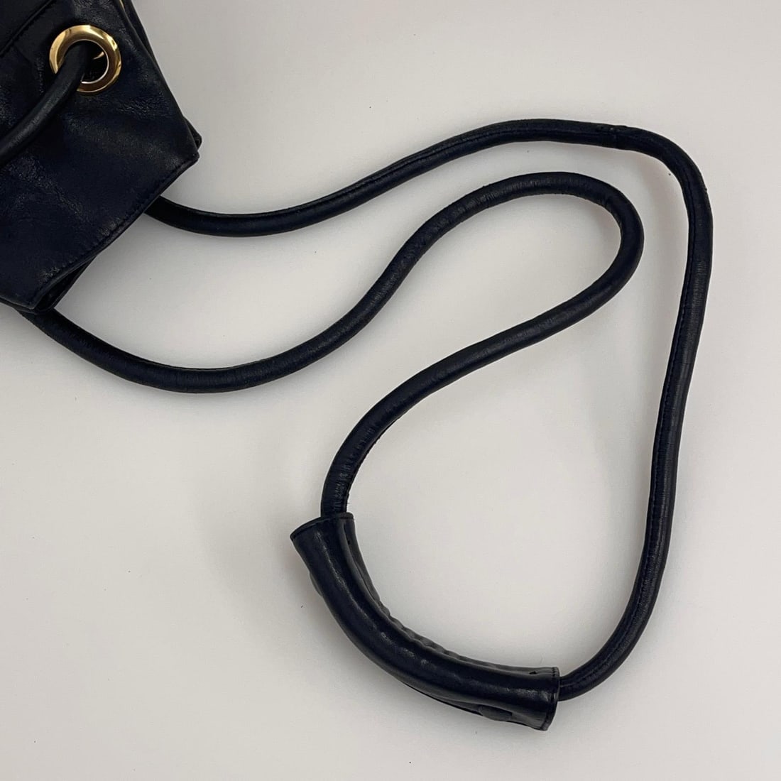 GIANNI VERSACE Couture Medusa Maxi Vintage Bag in Black Leather - 7