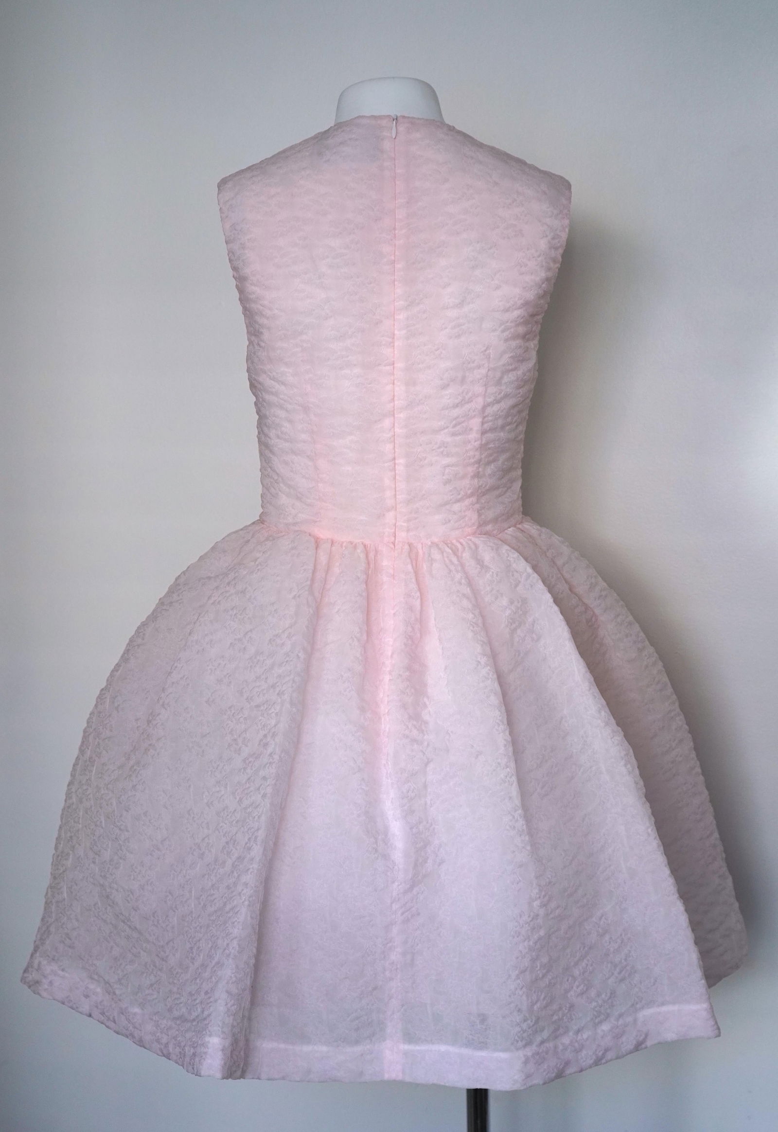 Simone Rocha Short Cloqué baby pink Dress, Size UK 8 - 8