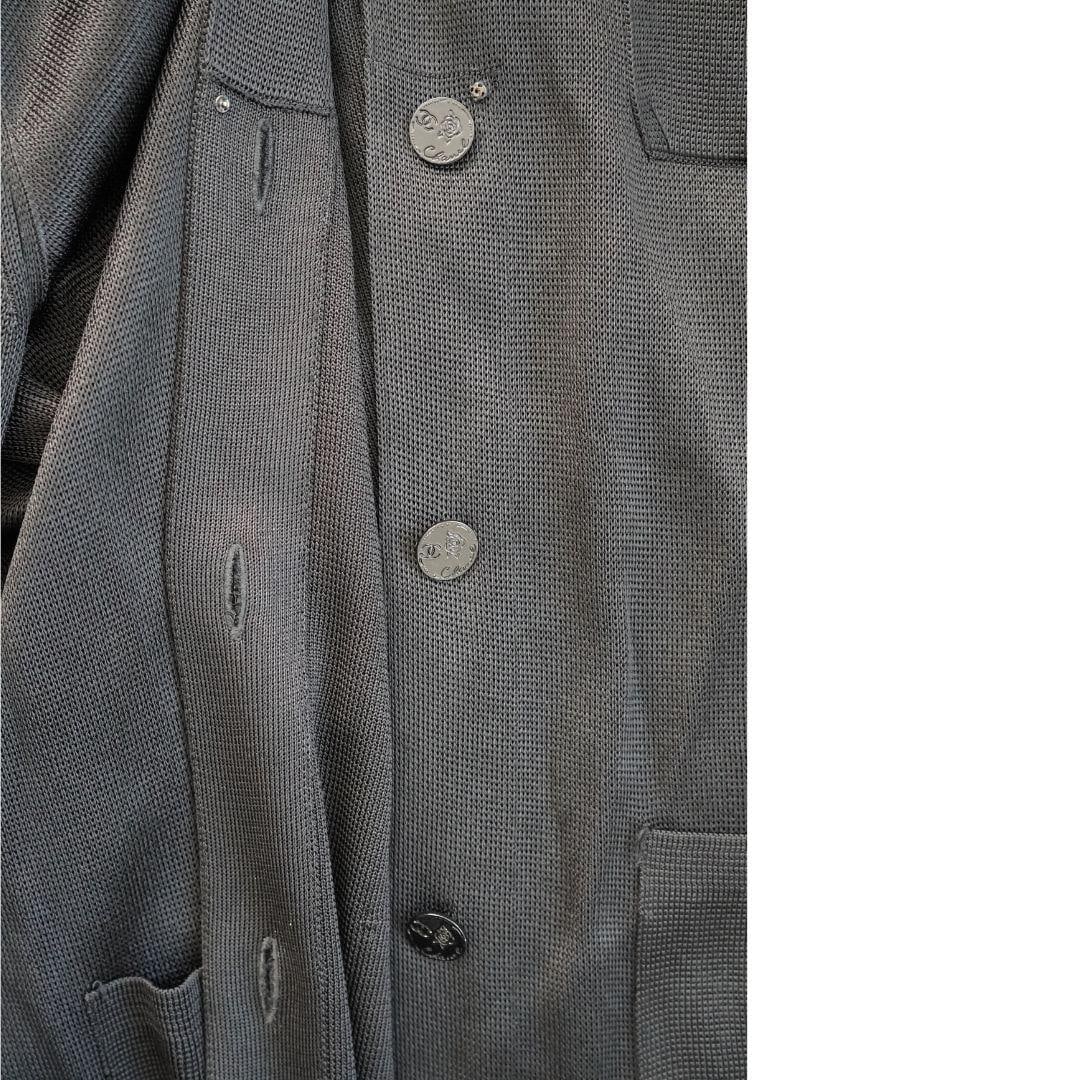 2009 Chanel Black Long Knit Jacket - 15