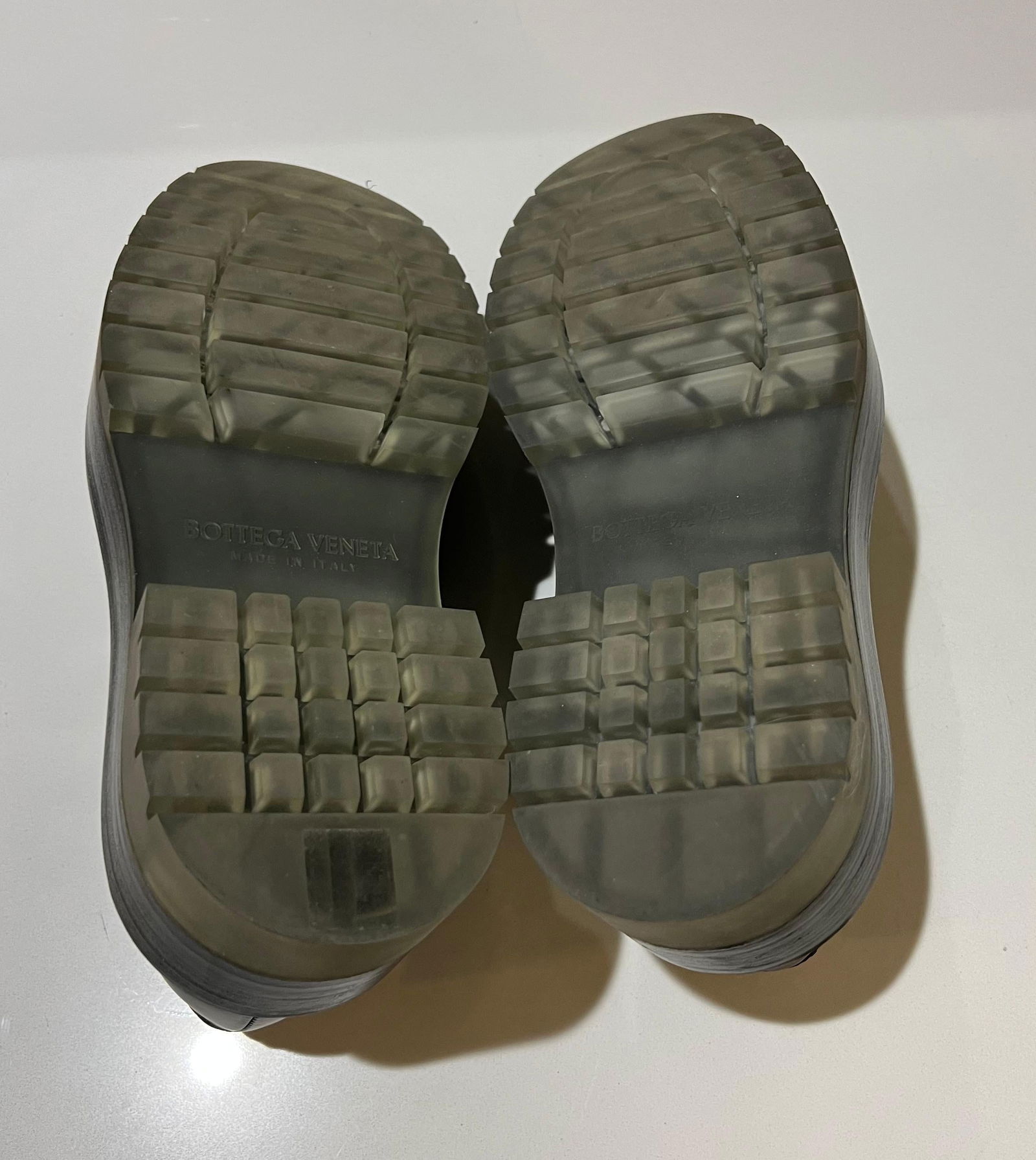 Bottega Veneta Black Leather Loafer Shoes, Size 40 - 6