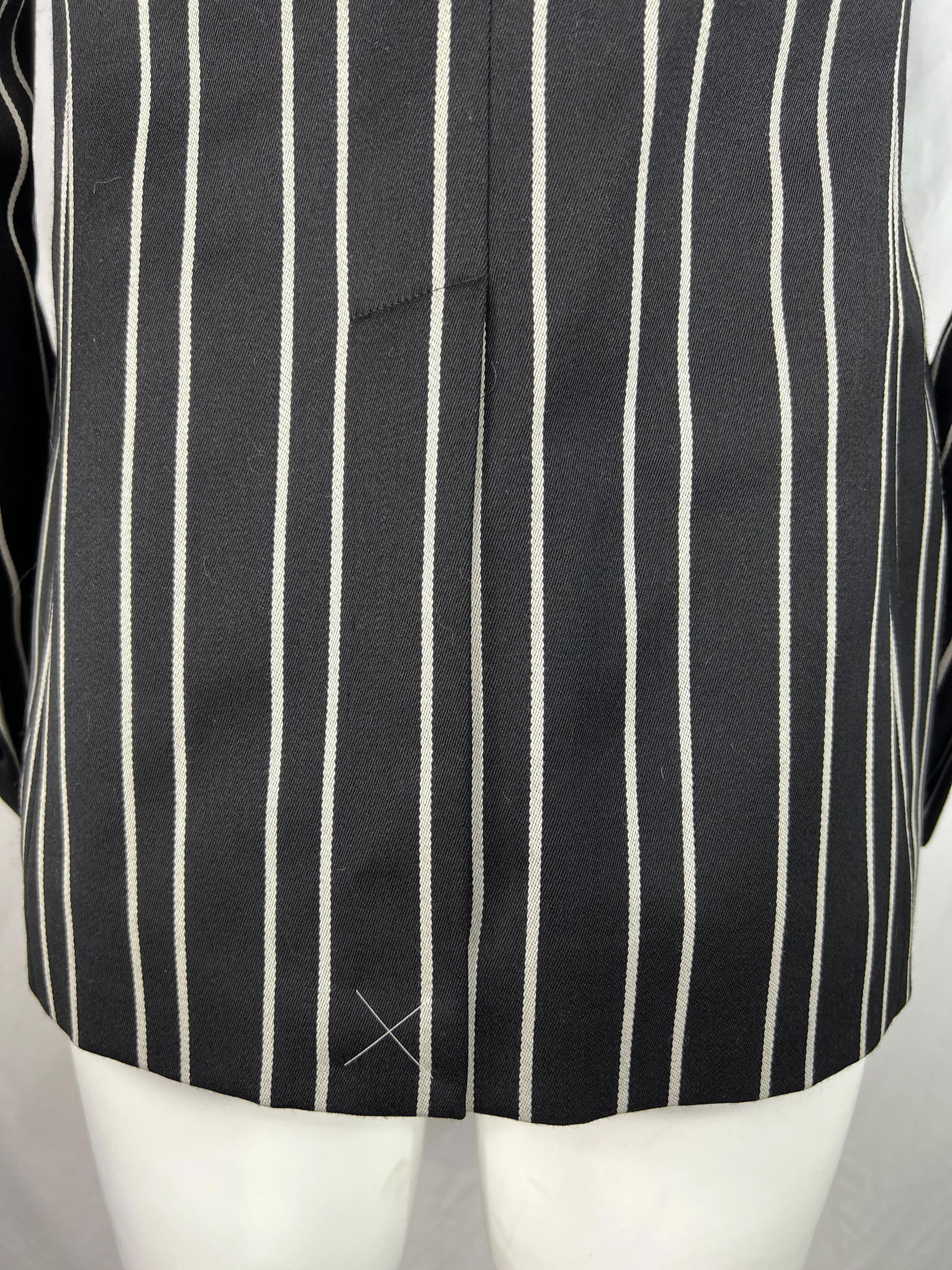 Givenchy Black and White Blazer Jacket, Size 40 - 13