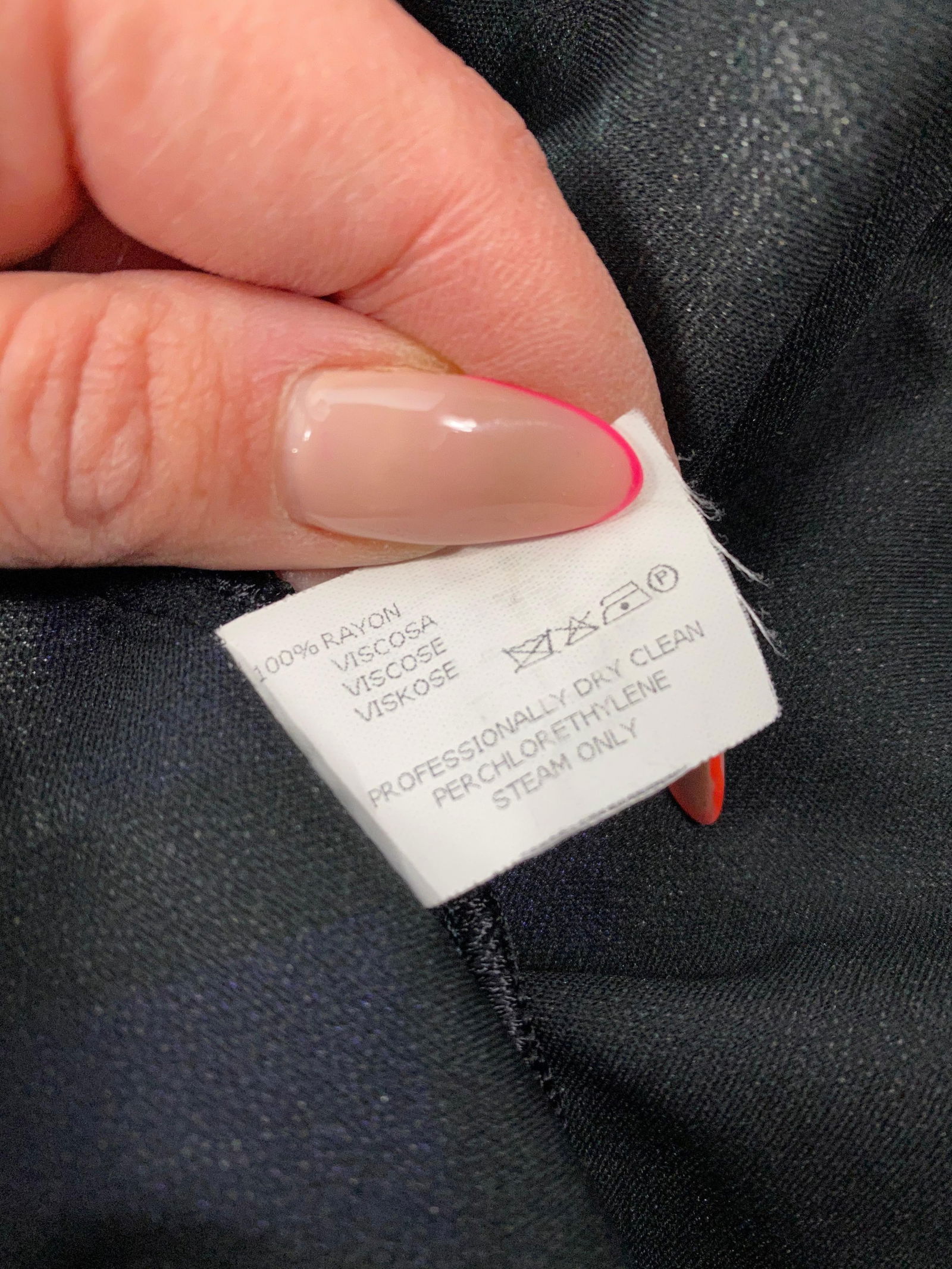 MISSONI Black and Blue Zig Zag V- Neck Short Sleeves Mini Dress - 6