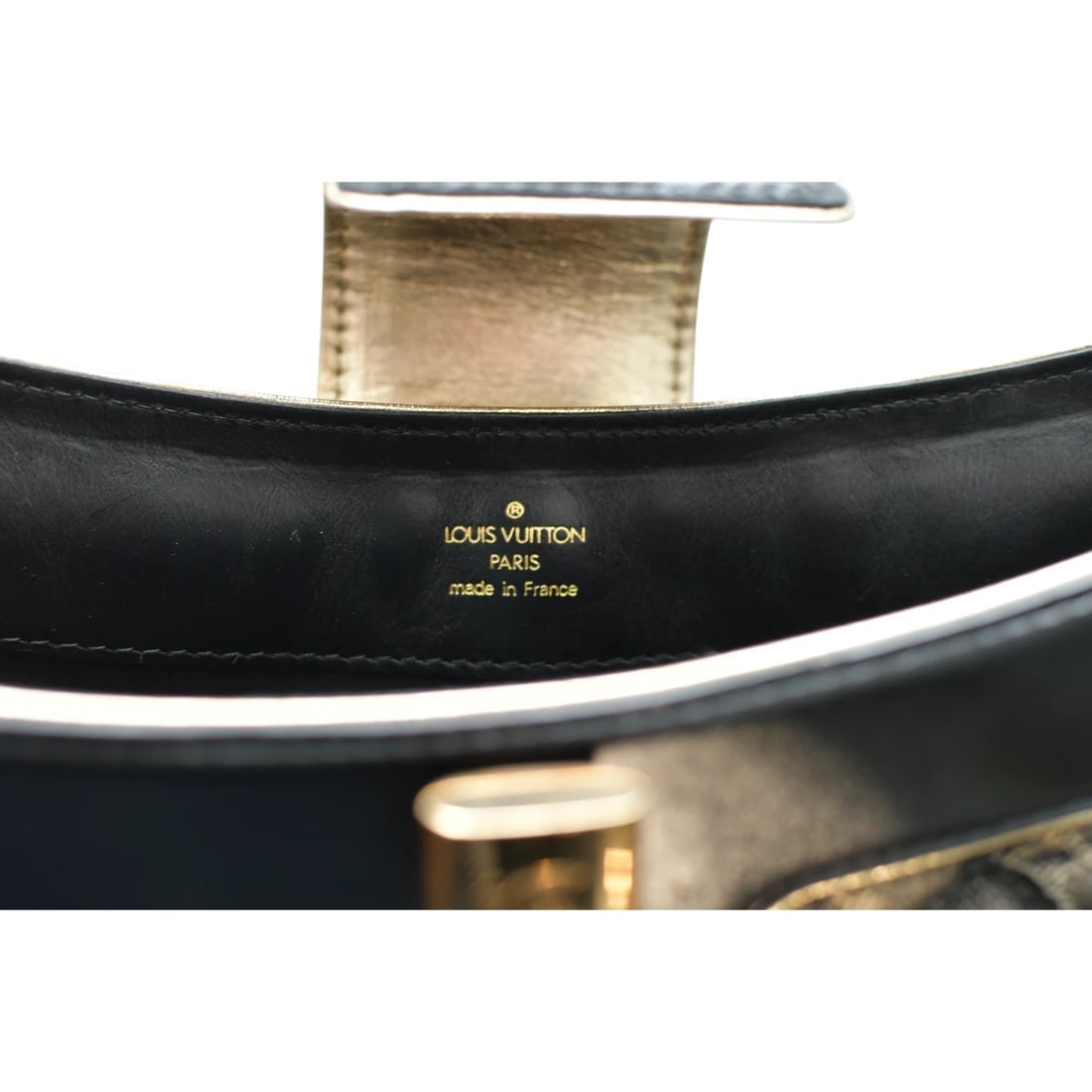 Louis Vuitton Limited Edition Black Quilted Monogram Gray Denim Musette Bag - 19