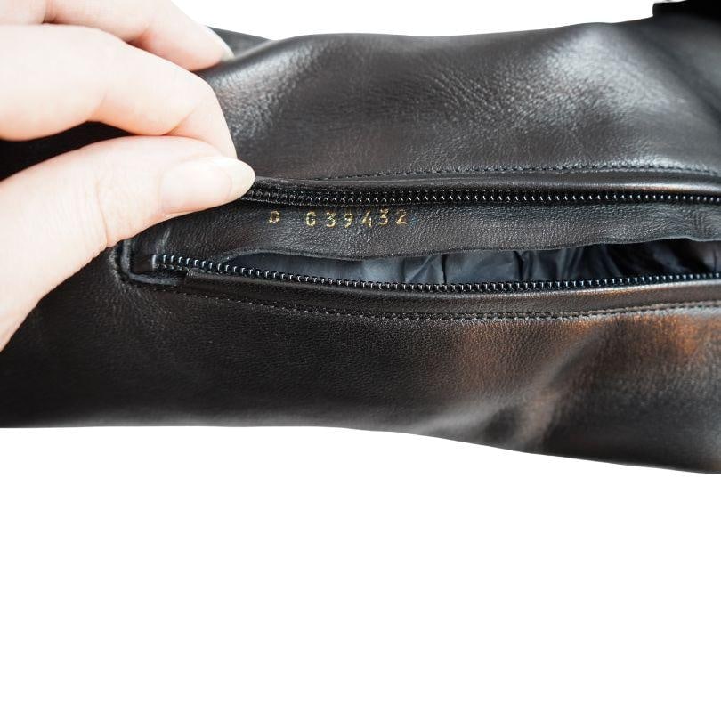 Chanel Black Leather CC Over The Knee Wedge Boots SZ 40 - 6