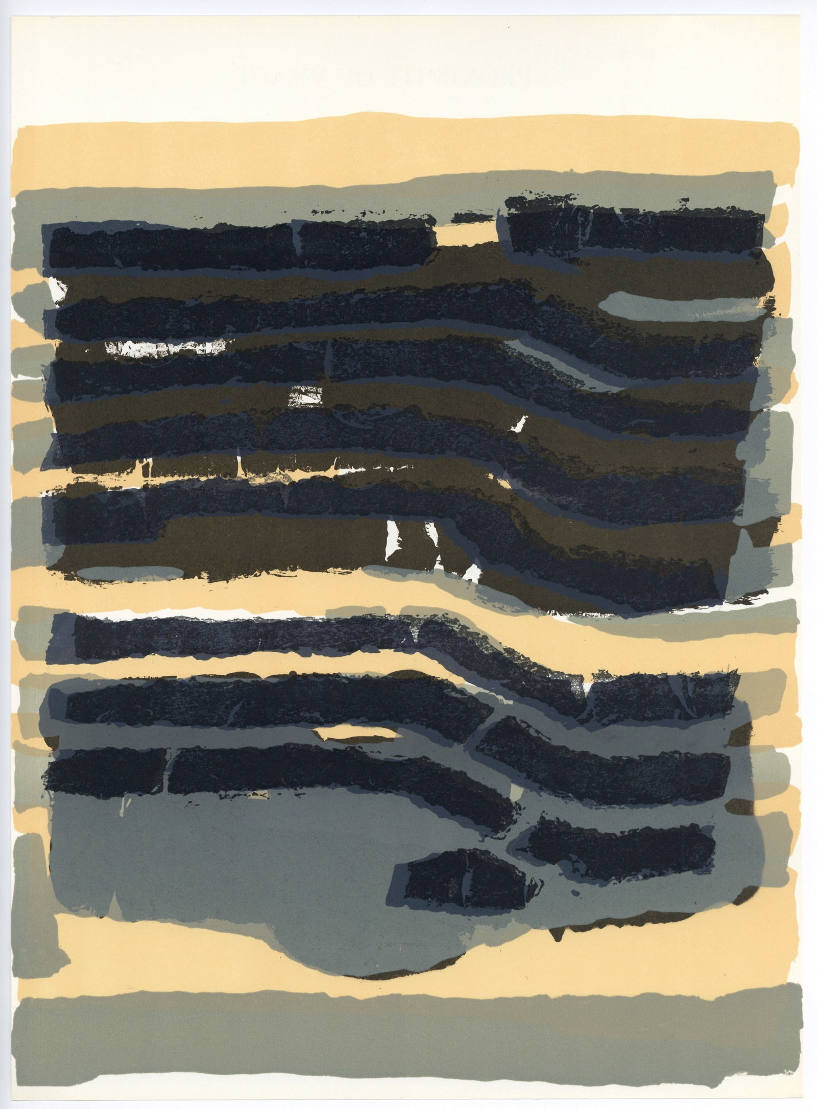 Raoul Ubac original lithograph, 1966: Title: Raoul Ubac original lithograph, 1966 Description: Medium: original lithograph. Printed in 1966 for the art revue Derriere le Miroir (issue no. 161) and published in Paris by Maeght. Size: 15 x