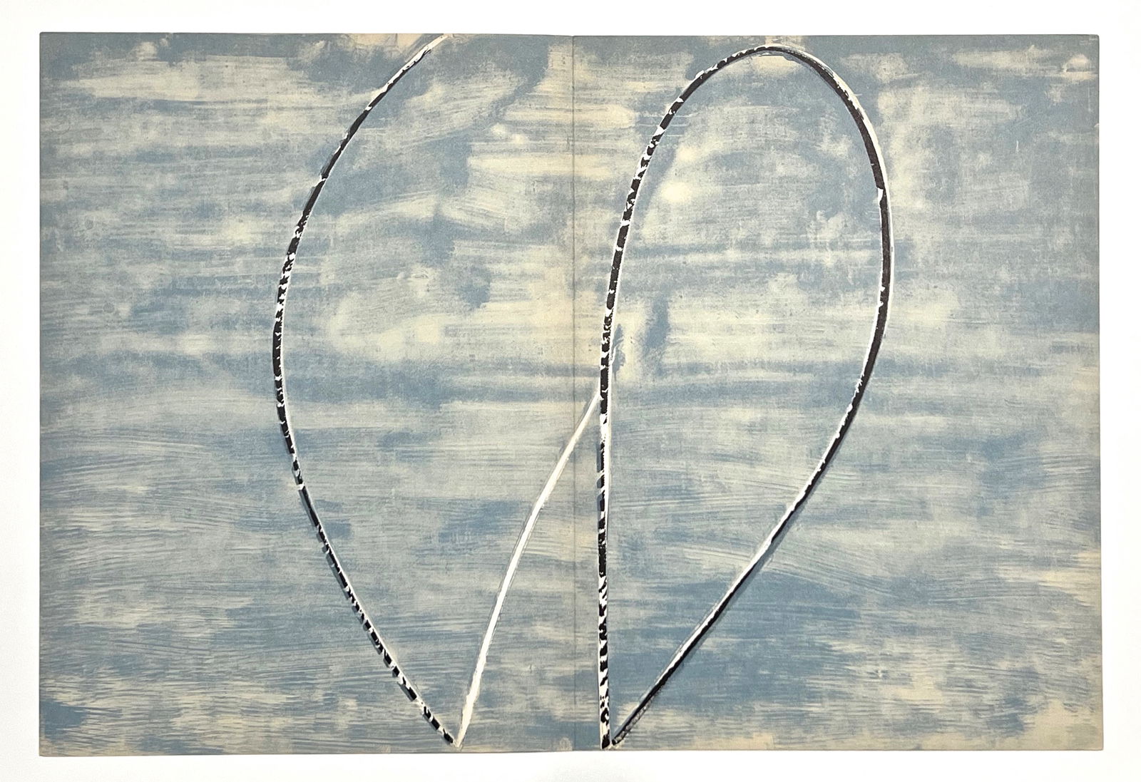 Francois Fiedler original lithograph, 1967: Title: Francois Fiedler original lithograph, 1967 Description: Medium: original lithograph. Printed in 1967 for the art revue Derriere le Miroir (issue number 167) and published in Paris by the