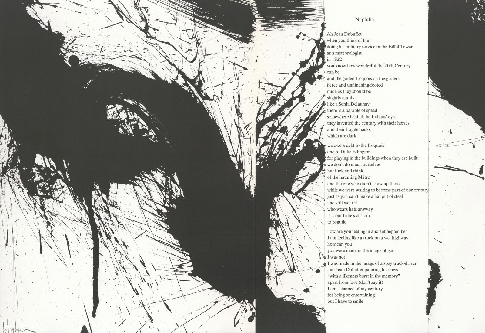 Norman Bluhm lithograph, 1967: Title: Norman Bluhm lithograph, 1967 Description: Medium: lithograph. From the "In Memory of My Feelings" portfolio, printed in 1967 on Mohawk Superfine Smooth paper in a limited edition of 2500 and