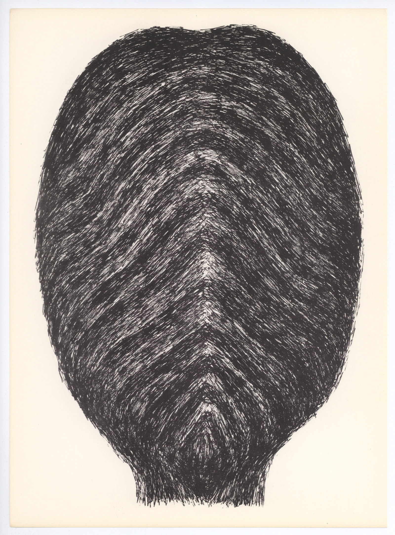 Raoul Ubac original lithograph, 1972: Title: Raoul Ubac original lithograph, 1972 Description: Medium: original lithograph. Printed in 1972 for the art revue Derriere le Miroir (issue number 196) and published in Paris by Maeght. Size: 15