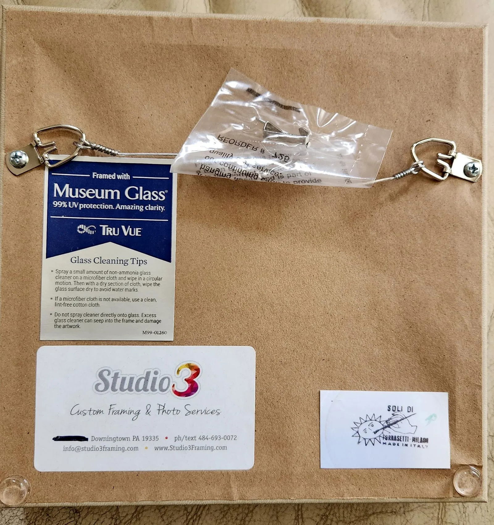 Piero Fornasetti Framed Set of Coasters, "12 Mesi, 12 Soli" Design. - 7