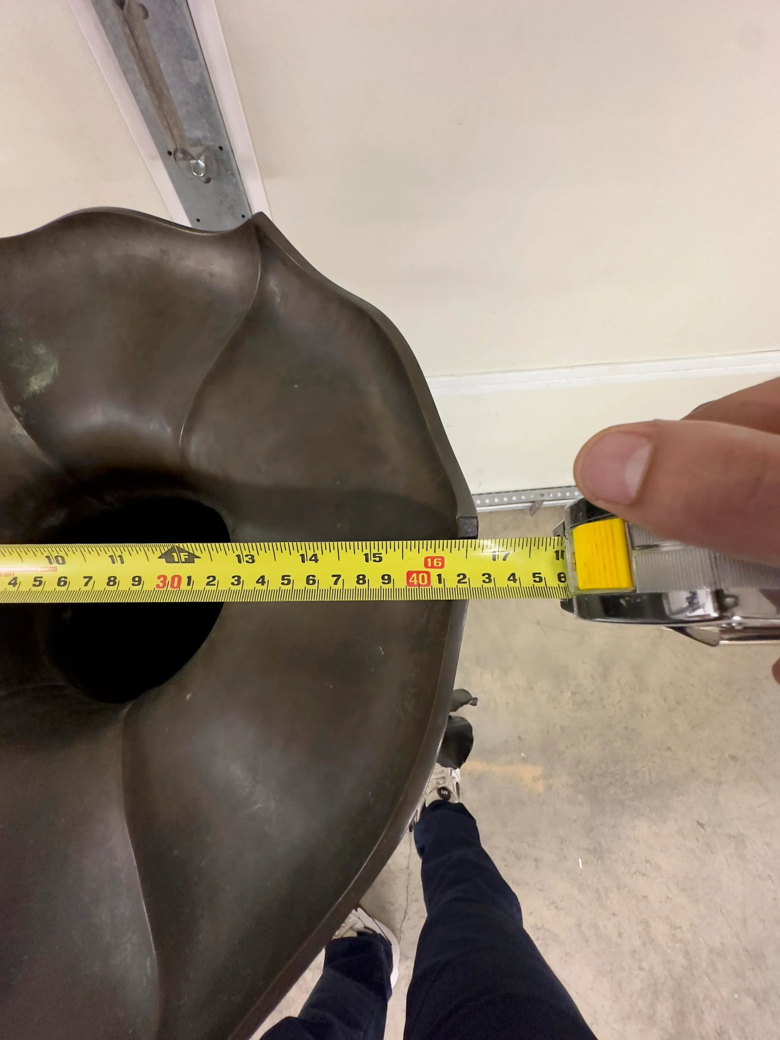 Pair of Antique Monumental Bronze Vases With Iris Motif and Koi Fish Detailing at Bases - 6