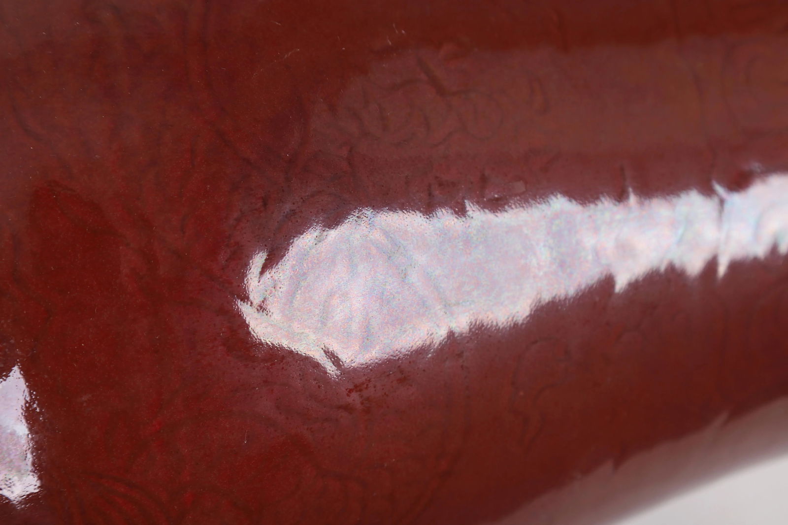 20th-Century Chinese Red-Glazed Vase - 7