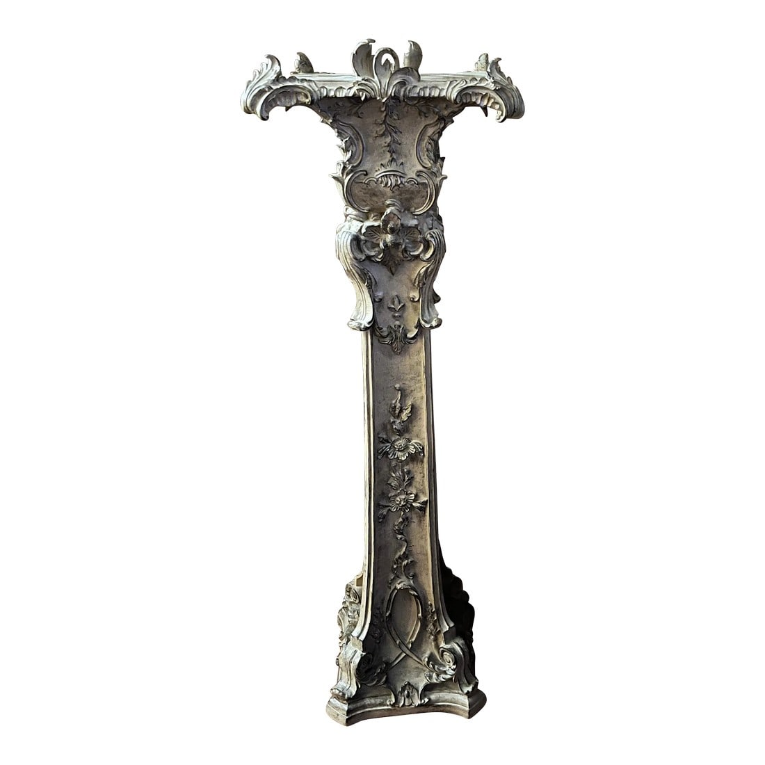 Vintage French Baroque Style Pedestal