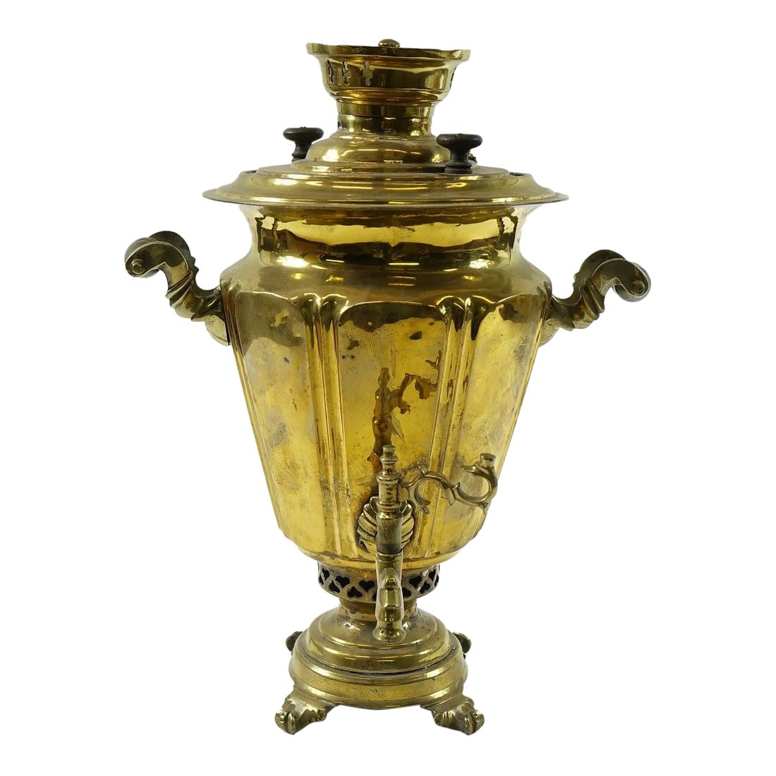 Antique Brass Samovar (1 of 6)