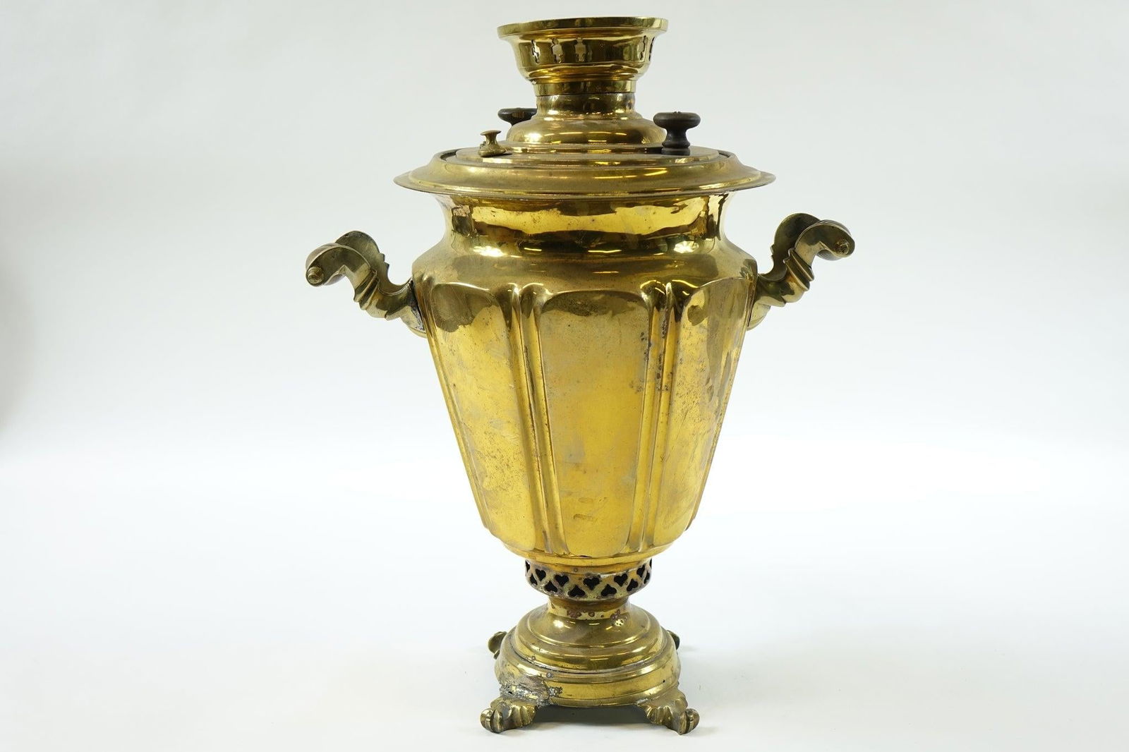 Antique Brass Samovar - 2