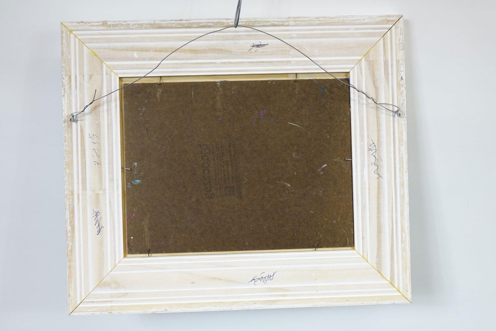 Late 20th Century Original Acrylic on Board – Abstract Impressionist Beach Scene - 5