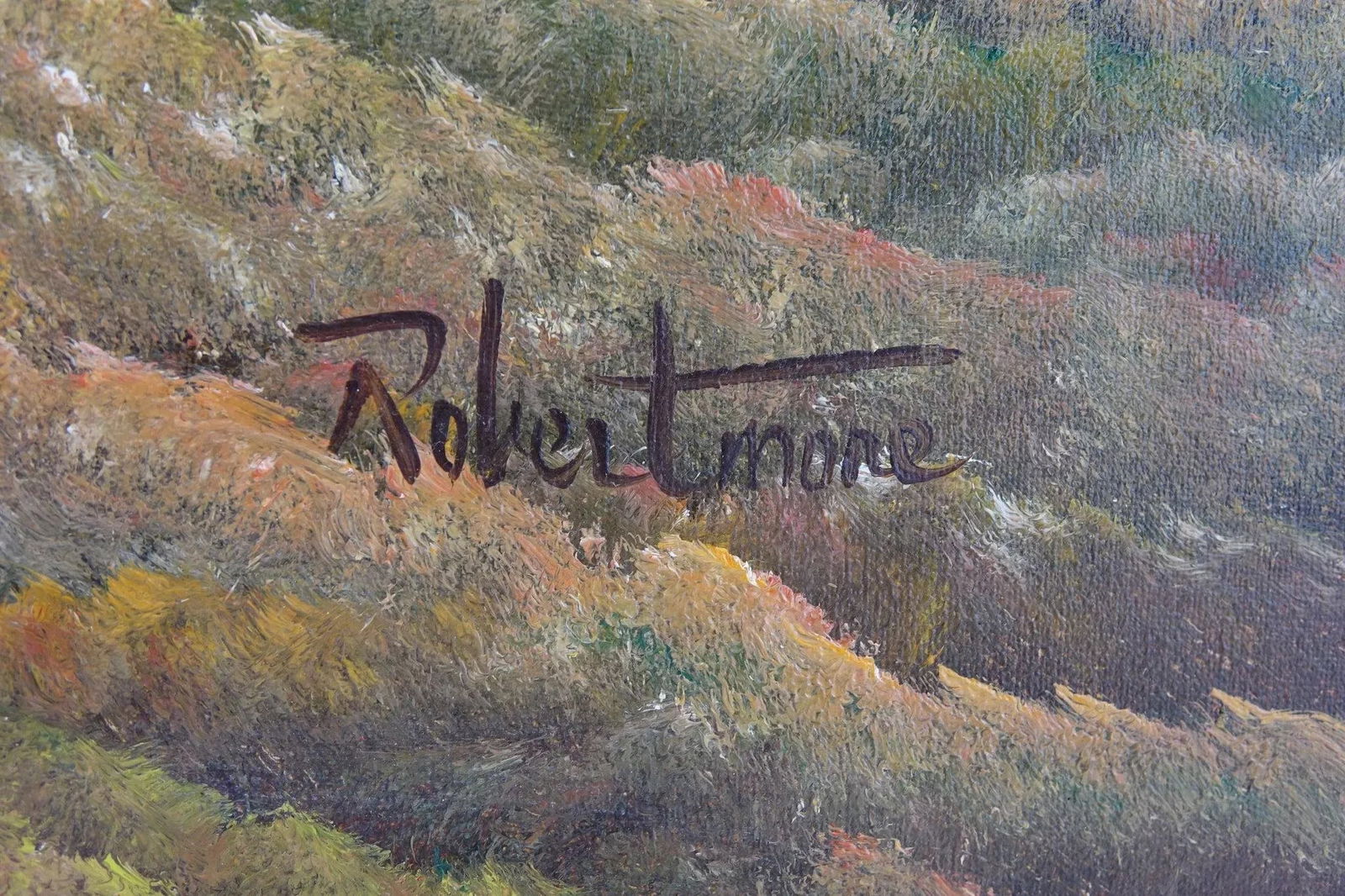 The Mill Large Original Oil on Canvas Signed - 3