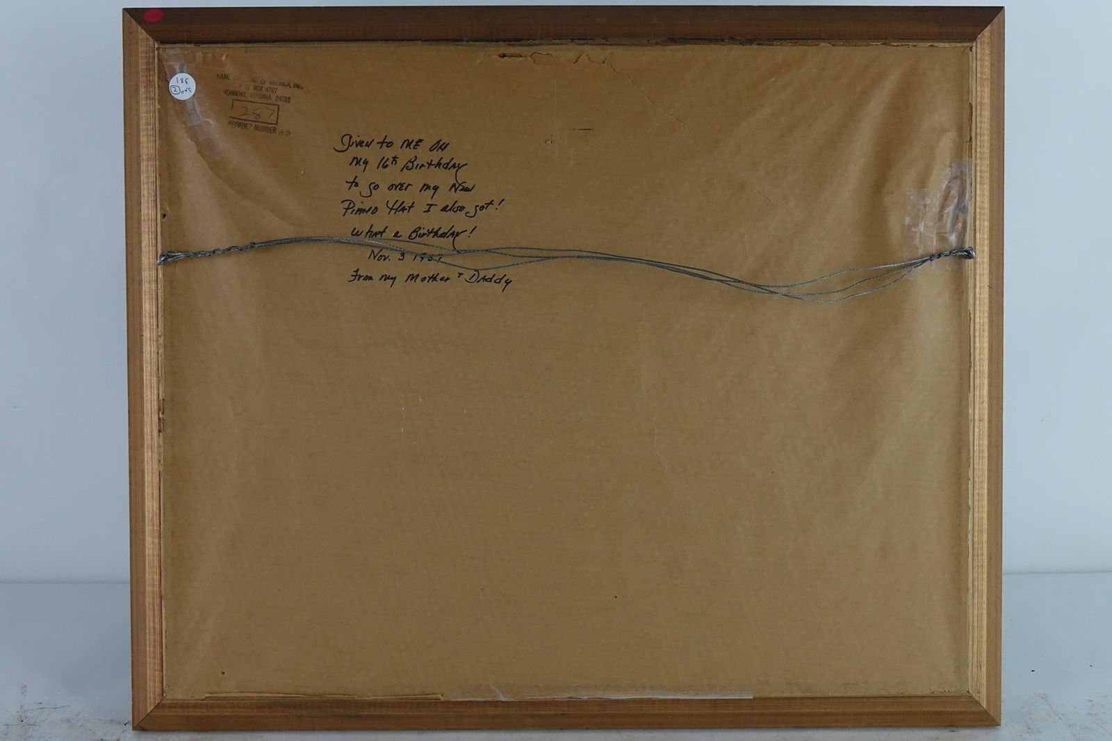 Late 20th Century Woman at the Piano" – Print of Original Oil on Canvas - 5