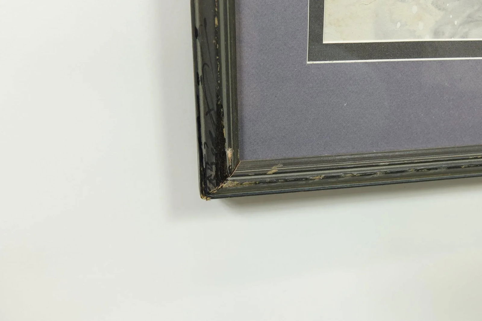 Mid 20th Century Nude Watercolor Ink Painting on Paper Original, Framed - 7