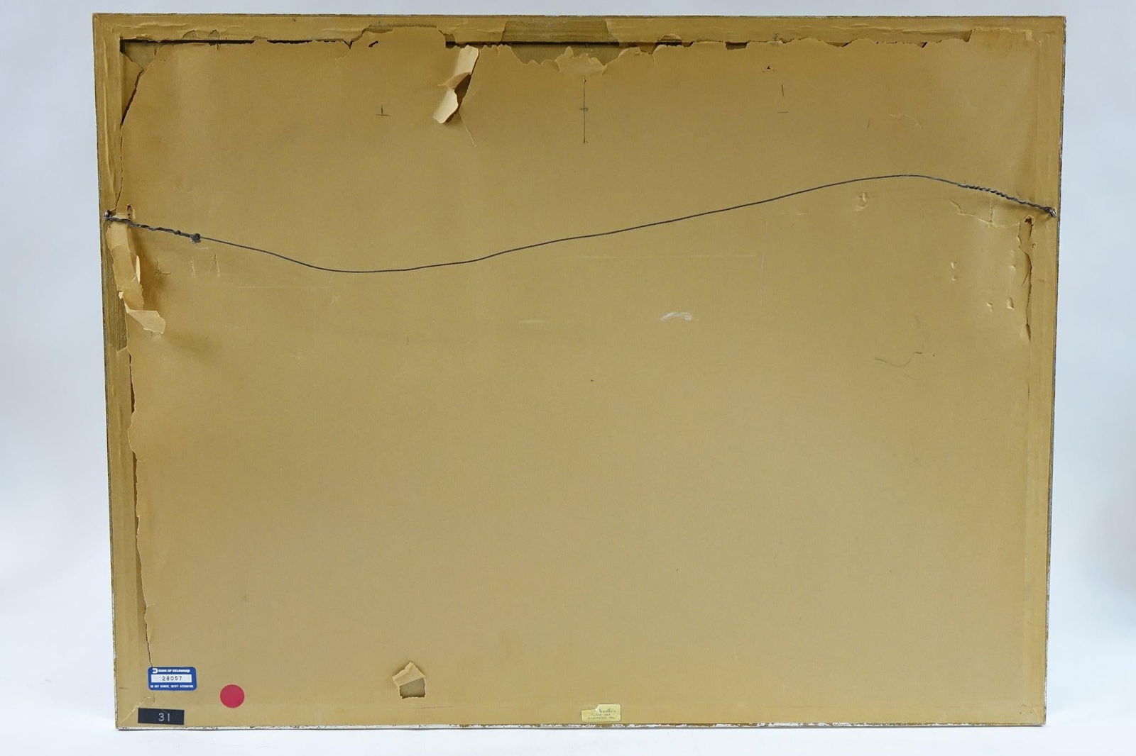 Mid 20th Century Still Life – Baskets, Original Watercolor on Paper - 5