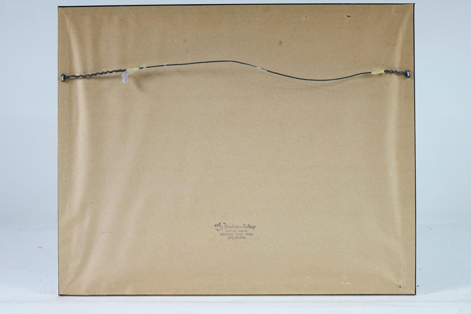 Vintage Framed Watercolor Landscape Painting – Pastoral Scene - 2