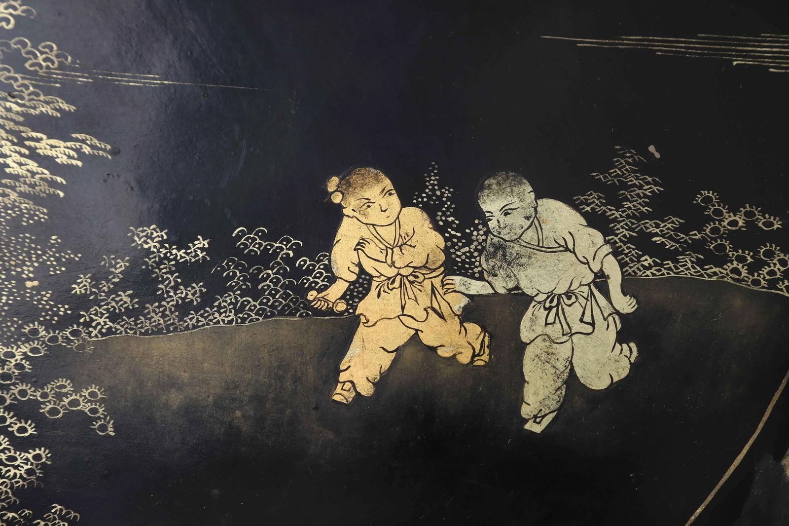 Chinese Qing Dynasty Dark Wood Drum Box Ottoman - 6