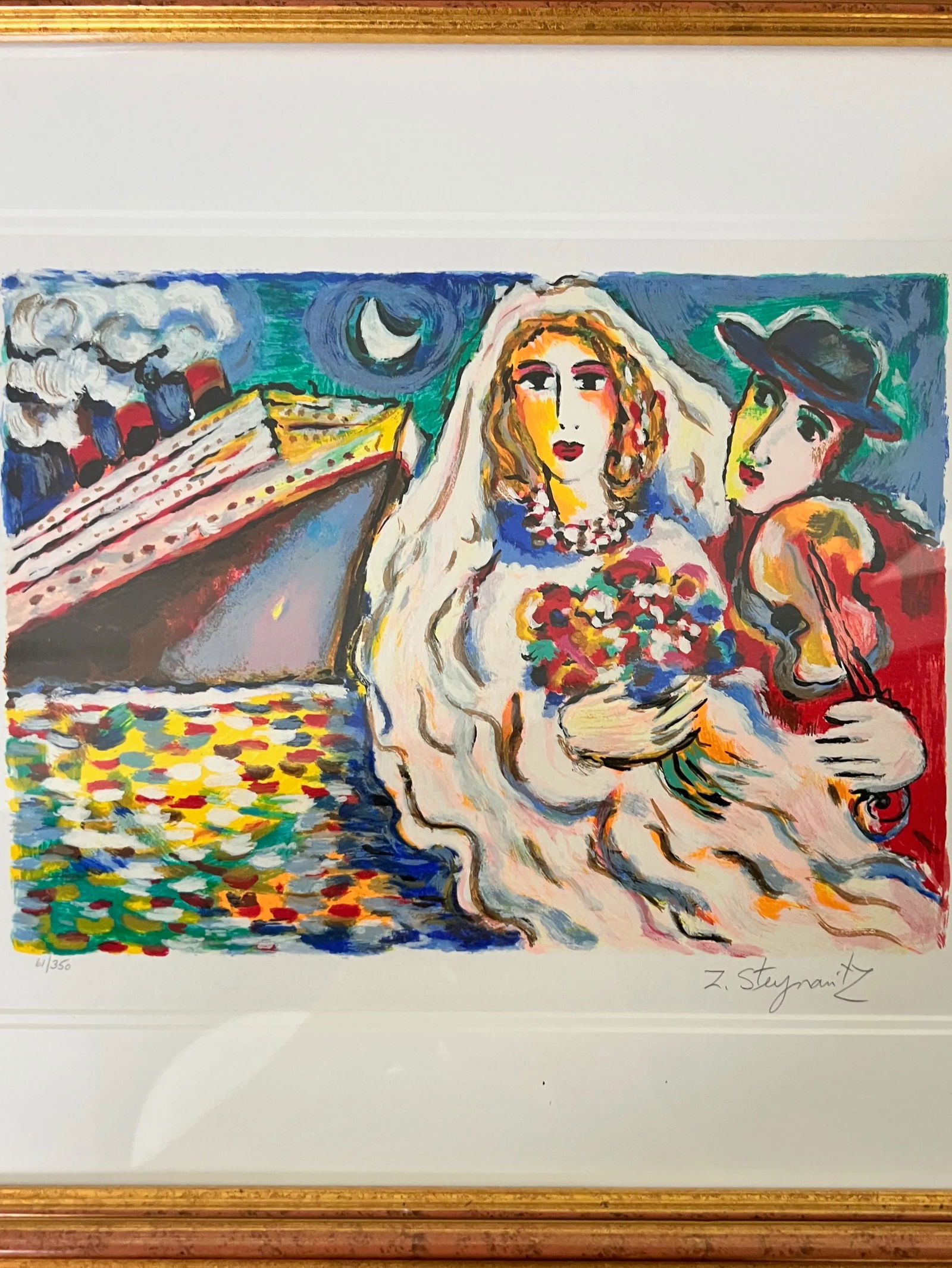 Zamy Steynovitz Serigraph, Framed, Signed & Numbered - 6