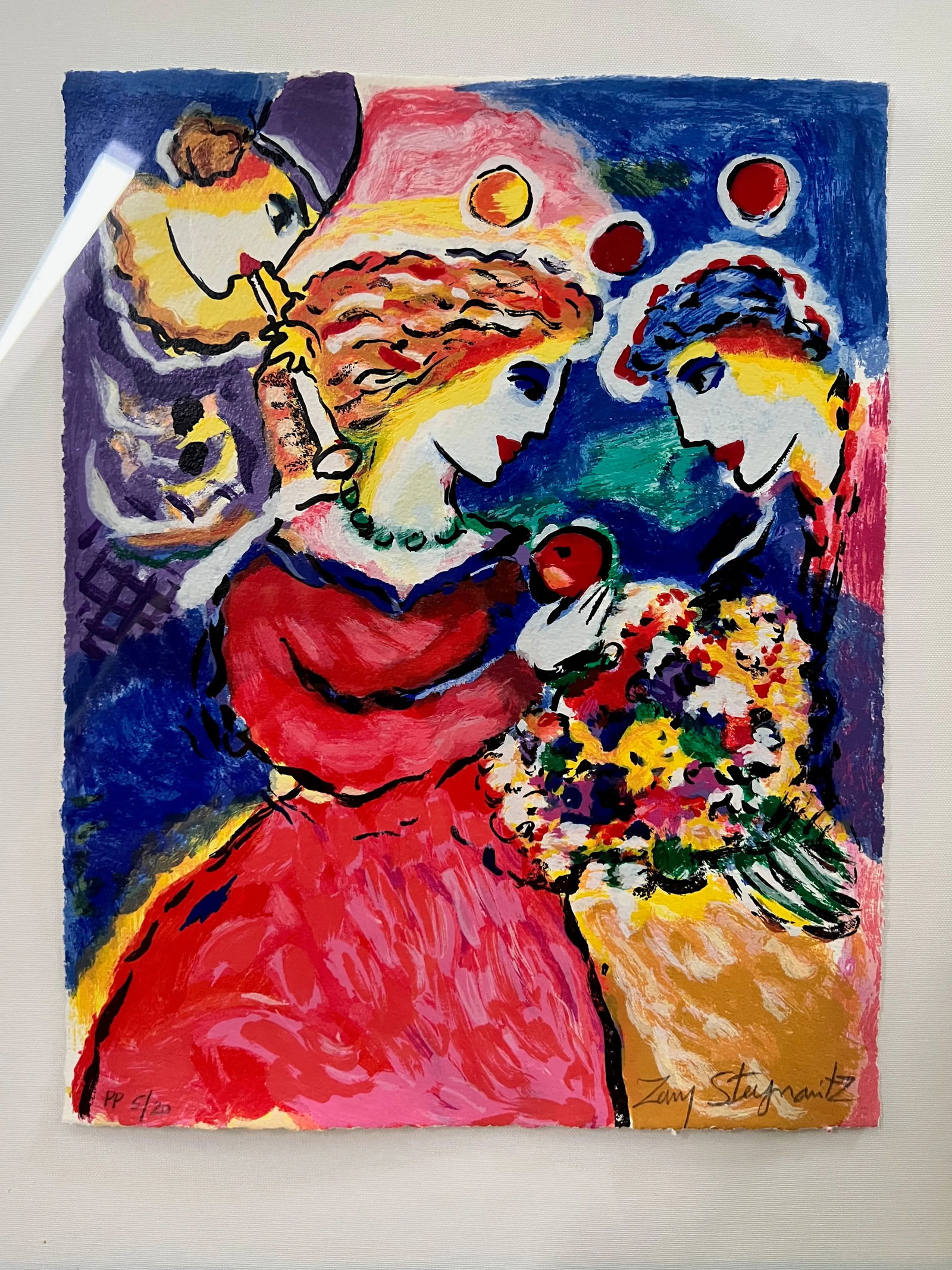 Signed Zamy Steynovitz Printer's Proof, Numbered - 2