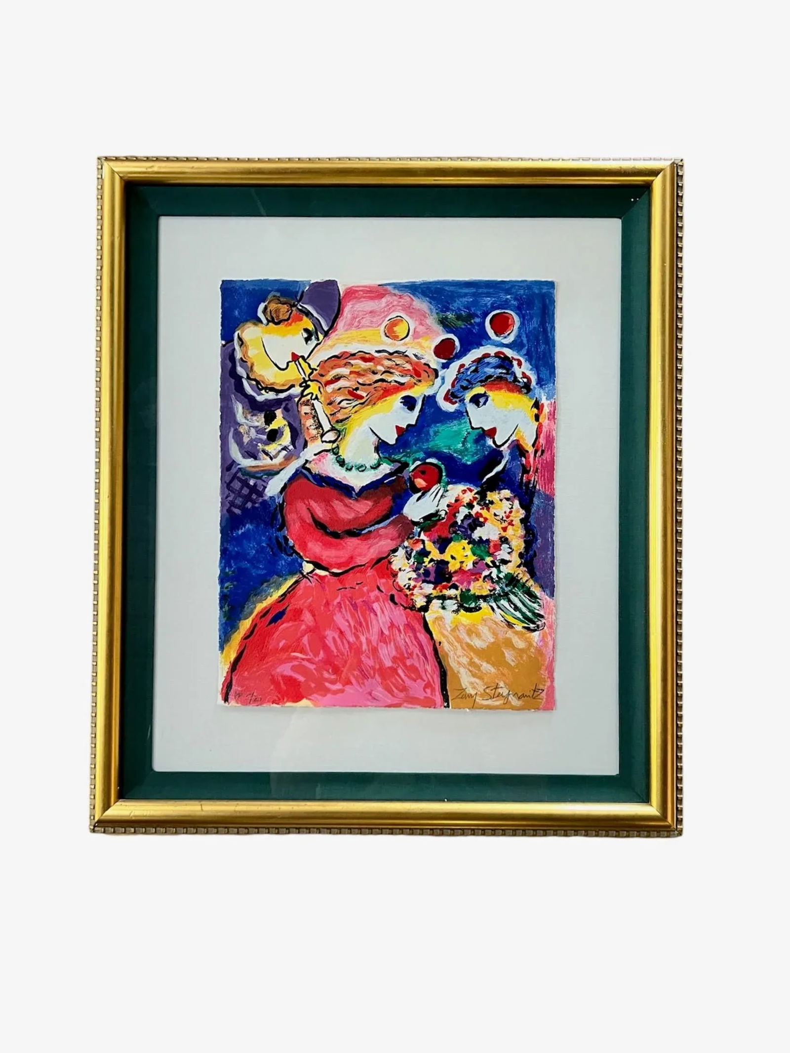 Signed Zamy Steynovitz Printer's Proof, Numbered - 4