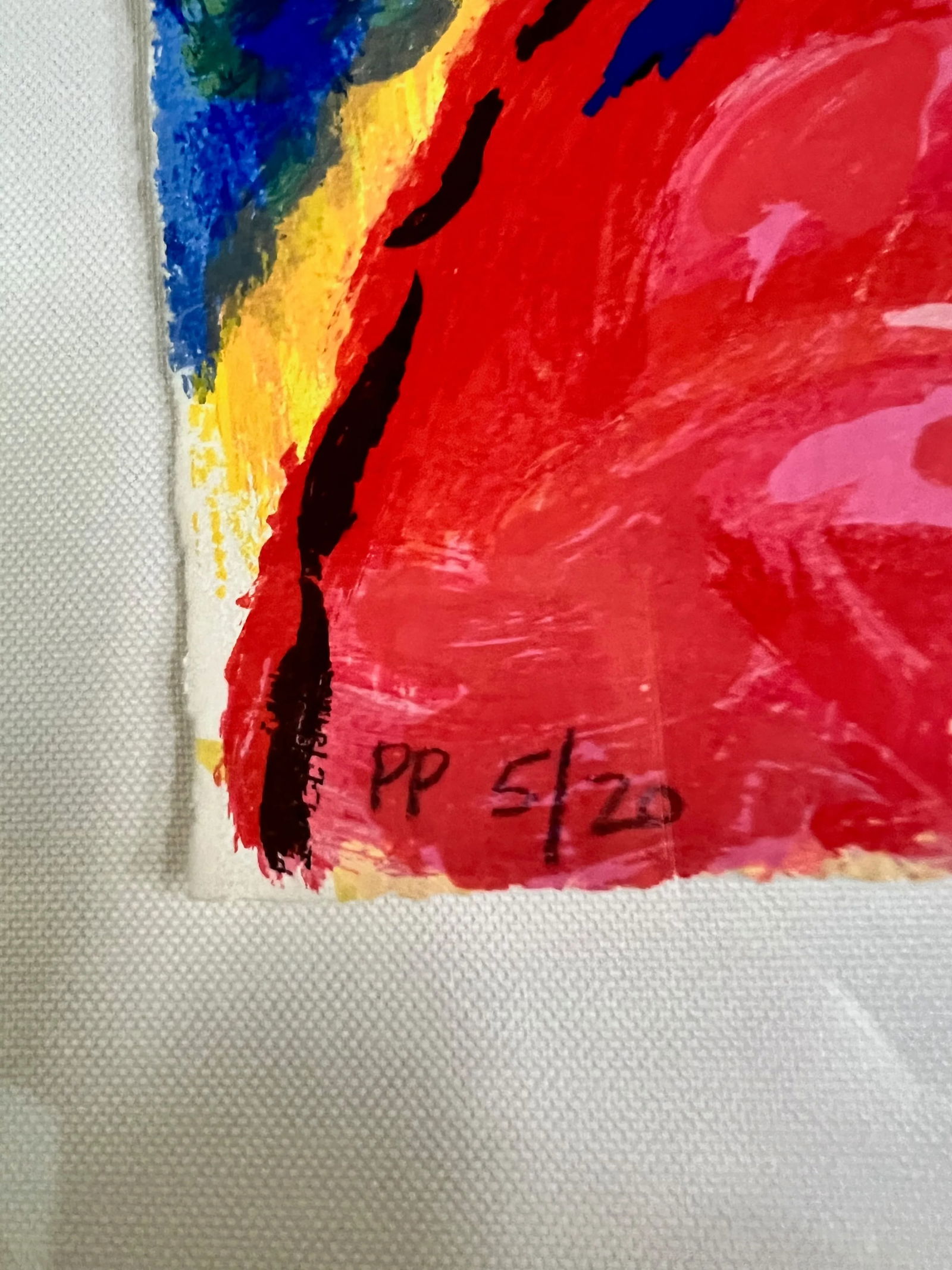 Signed Zamy Steynovitz Printer's Proof, Numbered - 8