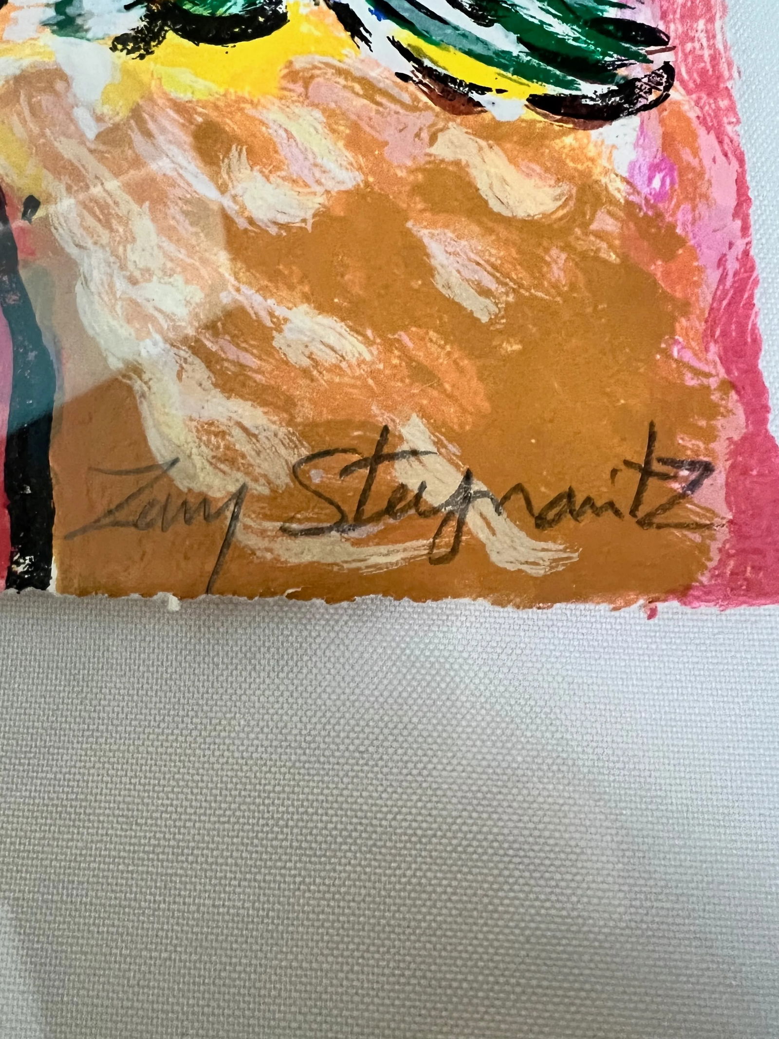 Signed Zamy Steynovitz Printer's Proof, Numbered - 9