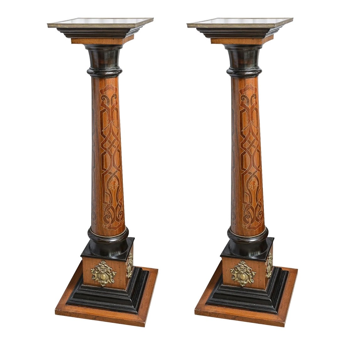 Decorative Wood Columns-A Pair (1 of 8)