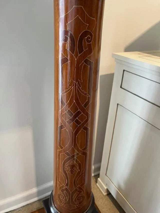 Decorative Wood Columns-A Pair - 6