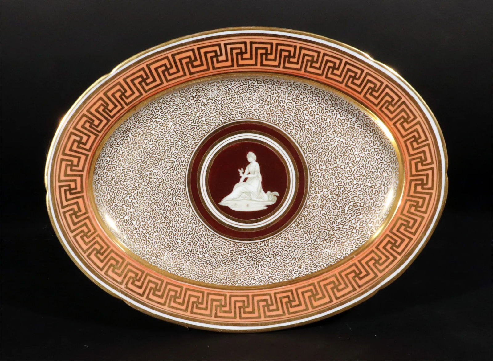 Regency Period Coalport Porcelain Neo-Classical Dishes - 10