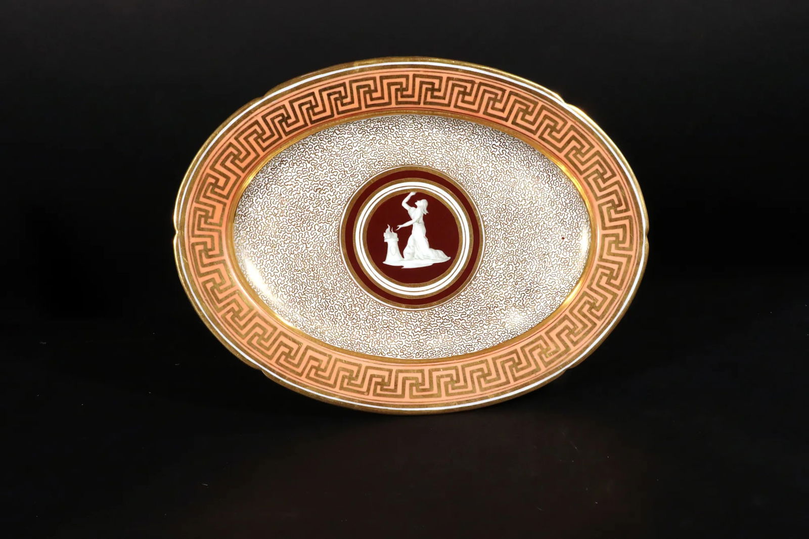 Regency Period Coalport Porcelain Neo-Classical Dishes - 4