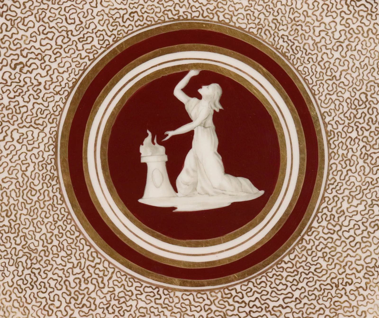 Regency Period Coalport Porcelain Neo-Classical Dishes - 5