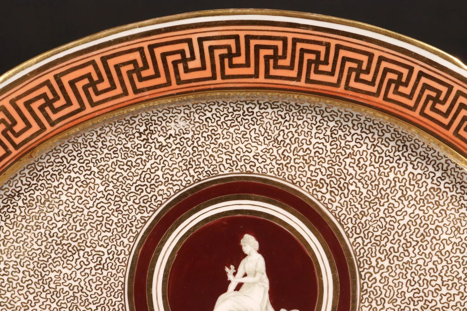 Regency Period Coalport Porcelain Neo-Classical Dishes - 7