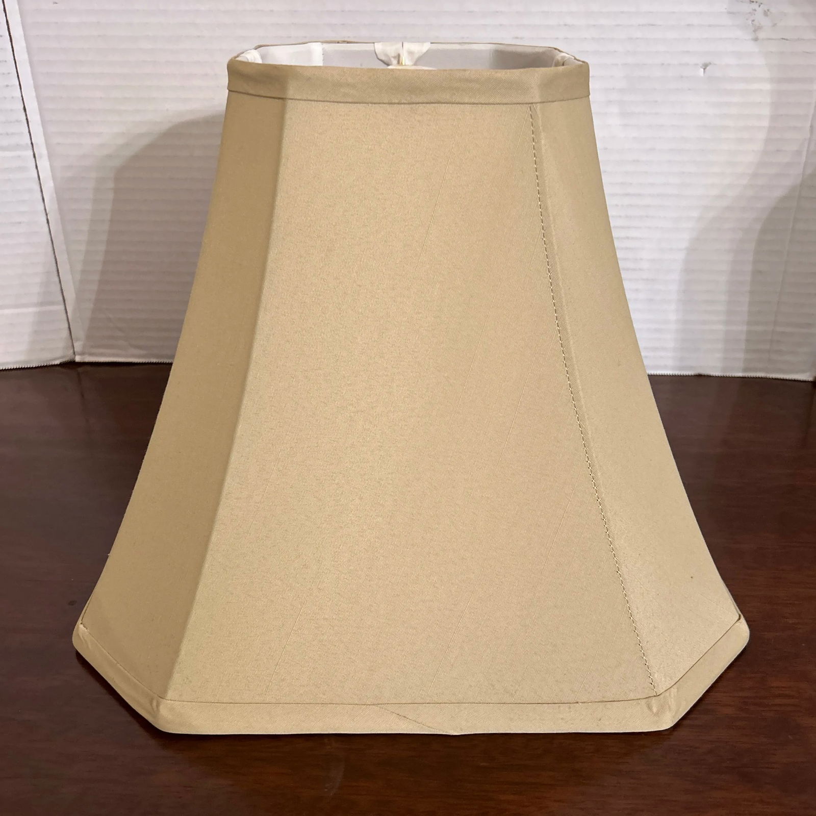 Antique Blue Opaline Glass Lamp - 11