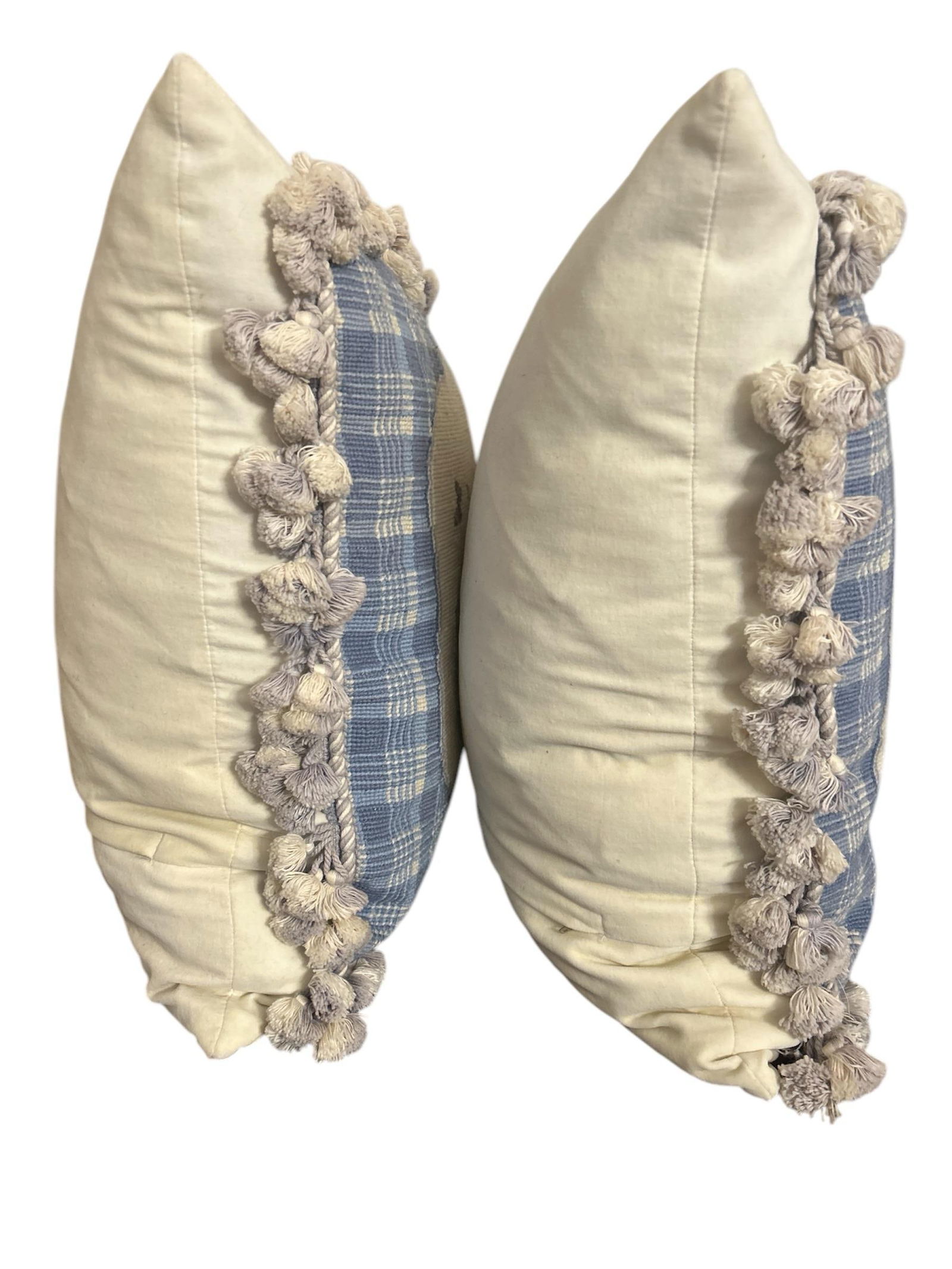 Pair of Vintage Needlepoint Pillows - 6