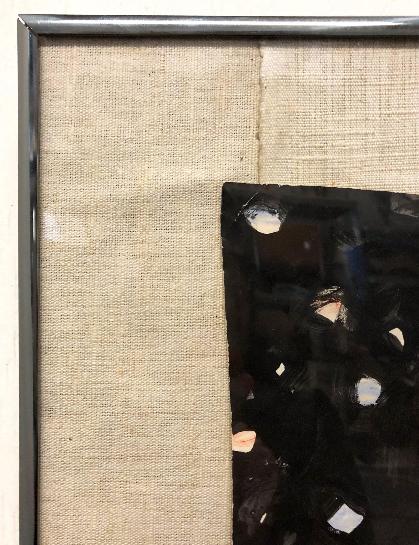 Untitled by Michael Paulson, 1980s Collage, Framed - 12