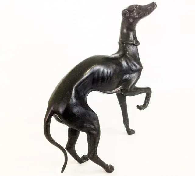 Bronze Grey Hound Dog - 2