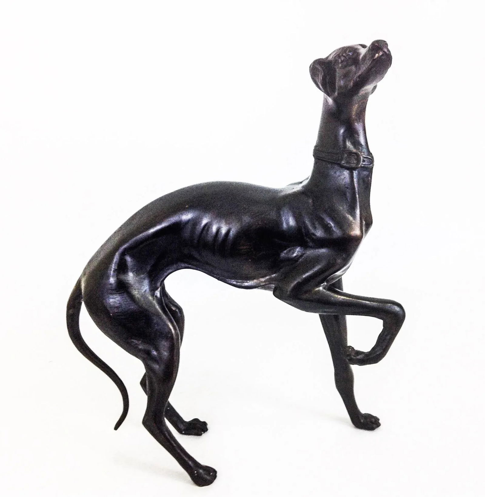 Bronze Grey Hound Dog - 4